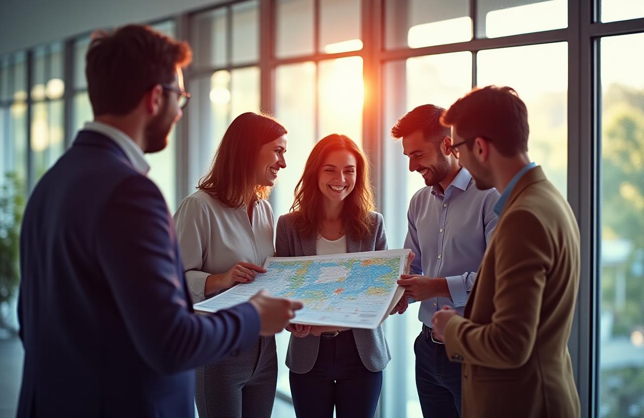 Il team di Vesuvius Vita al lavoro